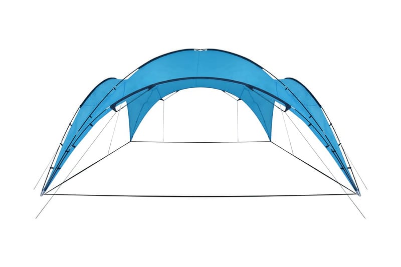 Festtelt bue 450x450x265 cm lyseblå - Hage - Utemiljø - Utendørsoppbevaring - Hagetelt & oppbevaringstelt - Partytelt