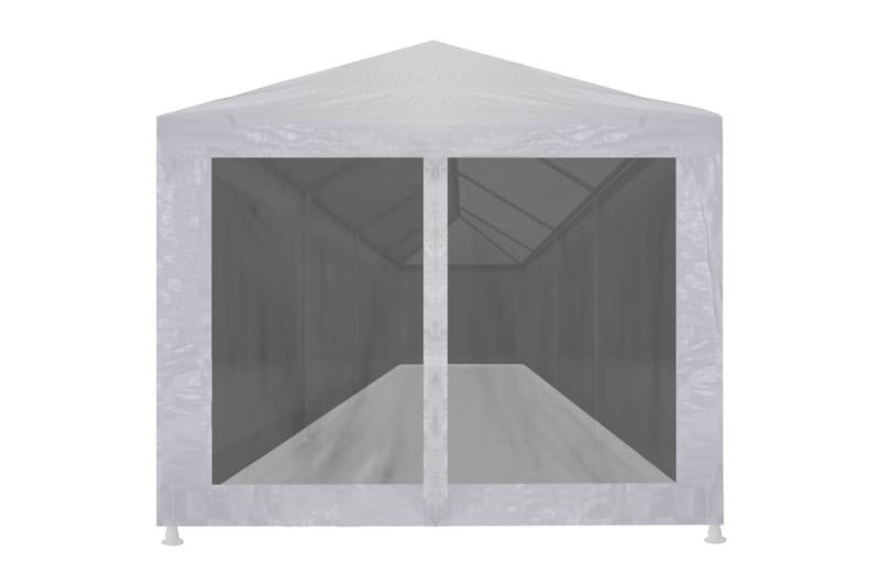 Festtelt med 10 sidevegger av netting 12x3 m - Hage - Utemiljø - Utendørsoppbevaring - Hagetelt & oppbevaringstelt - Partytelt