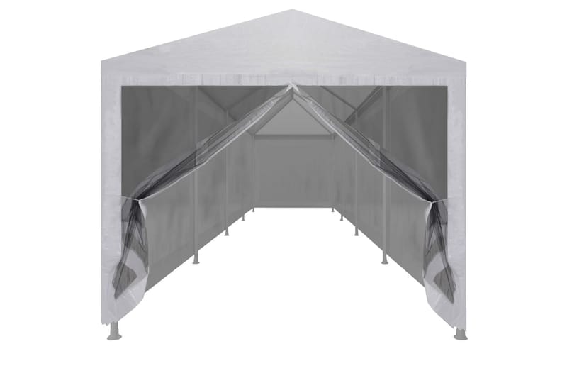 Festtelt med 10 sidevegger av netting 12x3 m - Hage - Utemiljø - Utendørsoppbevaring - Hagetelt & oppbevaringstelt - Partytelt
