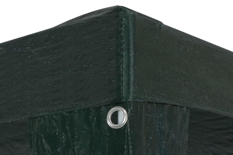 Festtelt PE 3x3 m grønn - Partytelt - Hagetelt & oppbevaringstelt