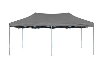 Foldbart popup festtelt 3x6 m antrasitt - Hage - Utemiljø - Utendørsoppbevaring - Hagetelt & oppbevaringstelt - Partytelt