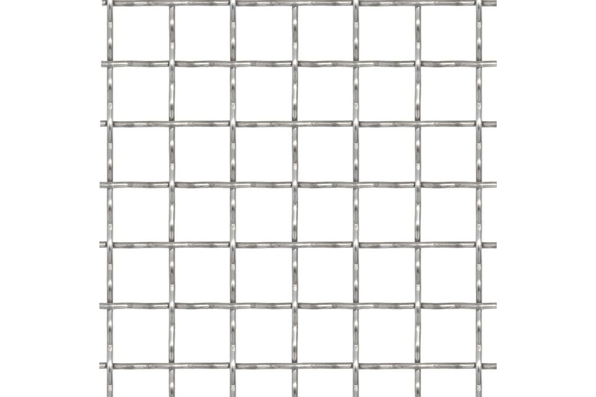 Krympet kjedegjerde for hage stål 50x50cm 31x31x3mm - Hage - Utemiljø - Utendørsoppbevaring - Hagetelt & oppbevaringstelt