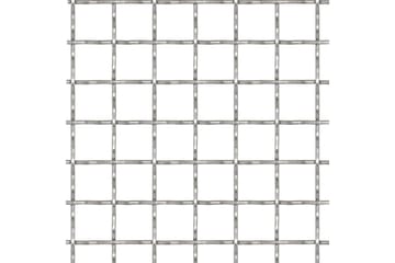 Krympet kjedegjerde for hage stål 50x50cm 31x31x3mm - Hage - Utemiljø - Utendørsoppbevaring - Hagetelt & oppbevaringstelt