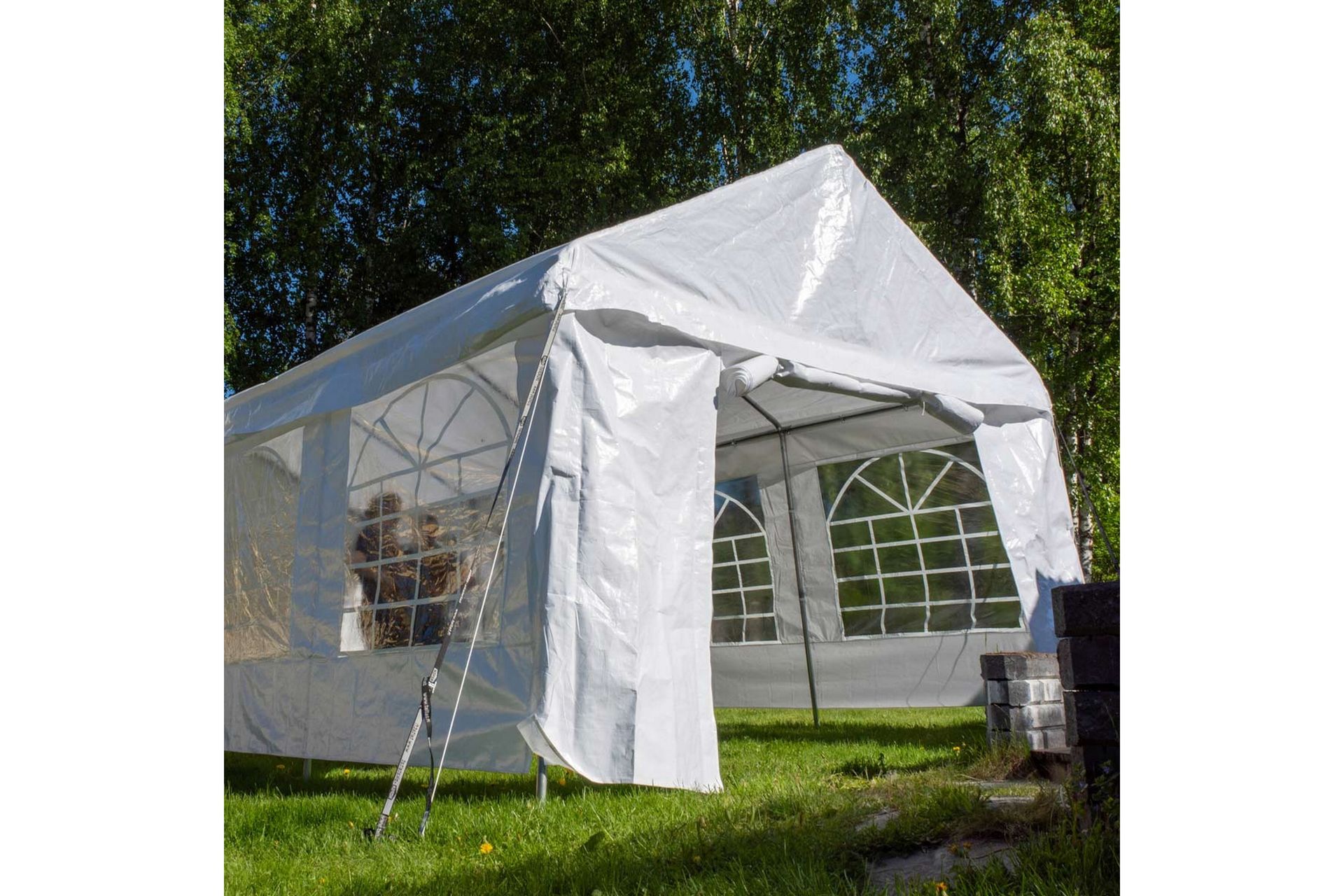 Lykke Partytelt Premium 6x12 m - Grön - Husholdning - Rengjøring & klespleie - Støvsuger