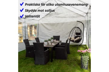 Lykke Partytelt Premium 6x12 m - Grön - Husholdning - Rengjøring & klespleie - Støvsuger