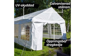 Lykke Partytelt Premium 6x12 m - Grön - Husholdning - Rengjøring & klespleie - Støvsuger