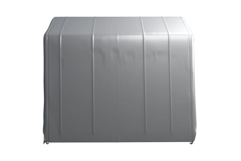 Oppbevaringstelt 240x240 cm stål grå - Grå - Hage - Utemiljø - Utendørsoppbevaring - Hagetelt & oppbevaringstelt