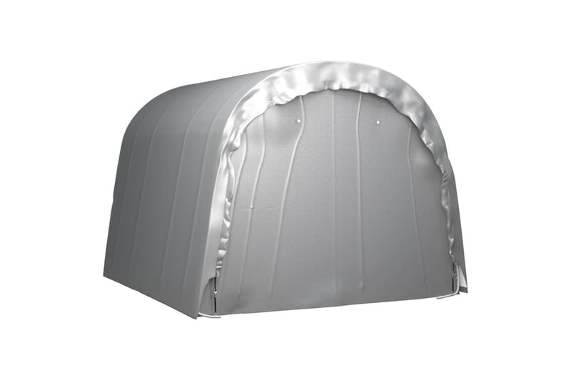 Oppbevaringstelt 300x300 cm stål grå - Grå - Hagetelt & oppbevaringstelt - Oppbevaringstelt
