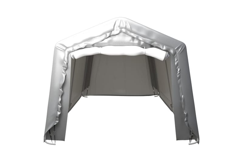 Oppbevaringstelt 300x750 cm stål grå - Grå - Hagetelt & oppbevaringstelt - Oppbevaringstelt