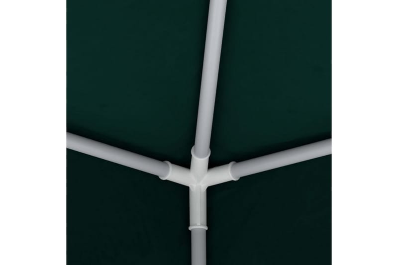 Profesjonelt festtelt med sidevegger 2,5x2,5m grønn 90 g/m² - Grønn - Partytelt - Hagetelt & oppbevaringstelt