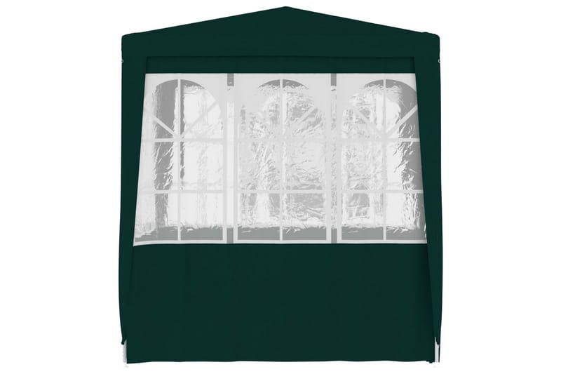 Profesjonelt festtelt med sidevegger 2x2 m grønn 90 g/m² - Grønn - Partytelt - Hagetelt & oppbevaringstelt