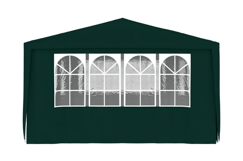 Profesjonelt festtelt med sidevegger 4x6 m grønn 90 g/m² - Grønn - Partytelt - Hagetelt & oppbevaringstelt