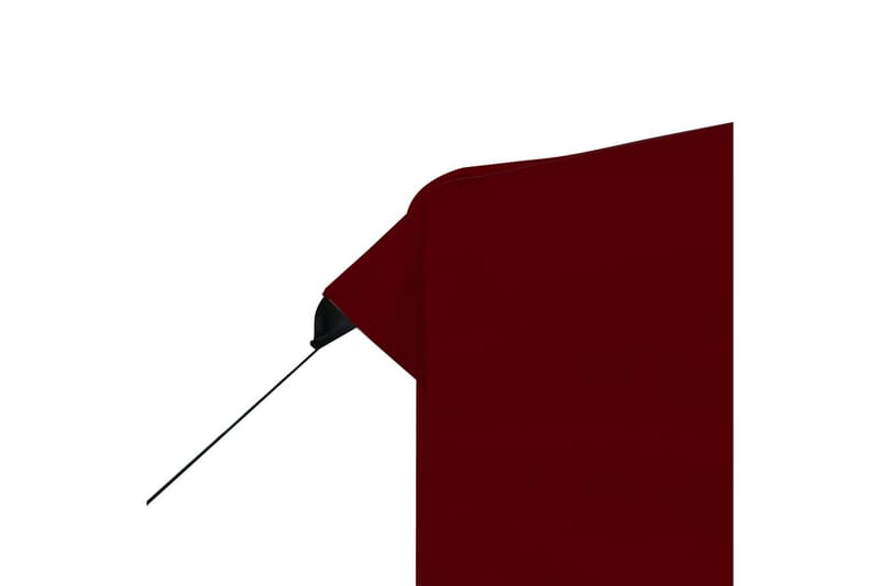 Profesjonelt foldbart festtelt aluminium 2x2 m burgunder - Hage - Utemiljø - Utendørsoppbevaring - Hagetelt & oppbevaringstelt - Partytelt