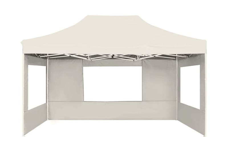 Profesjonelt foldbart festtelt m. vegger aluminium 4,5x3m - Hage - Utemiljø - Utendørsoppbevaring - Hagetelt & oppbevaringstelt - Partytelt