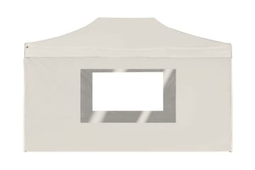 Profesjonelt foldbart festtelt m. vegger aluminium 4,5x3m - Hage - Utemiljø - Utendørsoppbevaring - Hagetelt & oppbevaringstelt - Partytelt