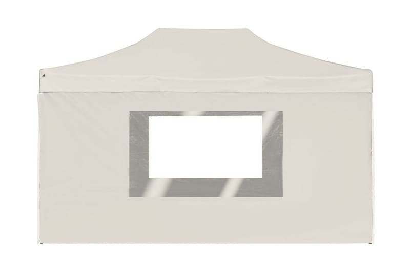 Profesjonelt foldbart festtelt m. vegger aluminium 4,5x3m - Hage - Utemiljø - Utendørsoppbevaring - Hagetelt & oppbevaringstelt - Partytelt