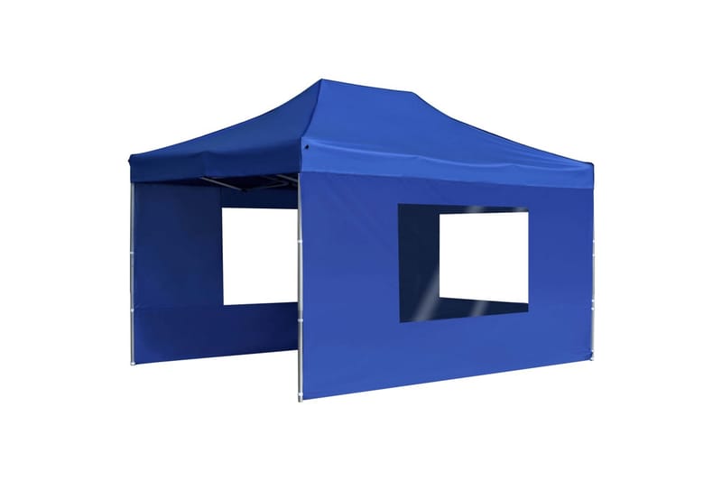Profesjonelt foldbart festtelt m. vegger aluminium 4,5x3m - Hage - Utemiljø - Utendørsoppbevaring - Hagetelt & oppbevaringstelt - Partytelt