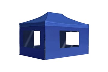 Profesjonelt foldbart festtelt m. vegger aluminium 4,5x3m - Hage - Utemiljø - Utendørsoppbevaring - Hagetelt & oppbevaringstelt - Partytelt
