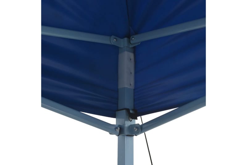 Profesjonelt sammenleggbart festtelt 3x4 m stål blå - Partytelt - Hagetelt & oppbevaringstelt