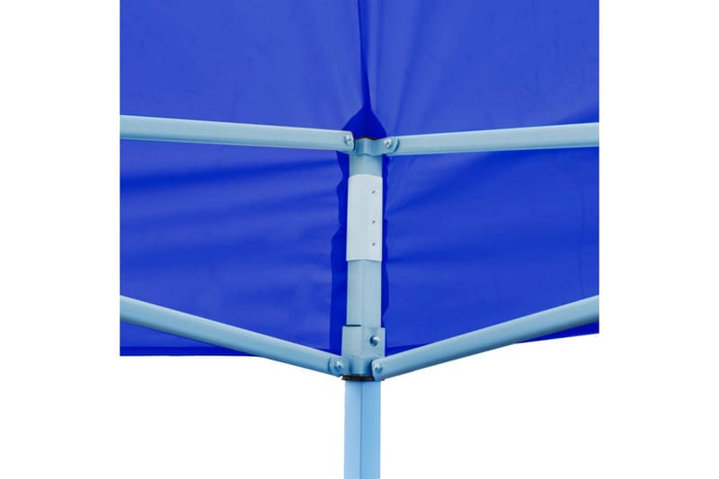 Sammenleggbart festtelt 3 x 6 m blå - Partytelt - Hagetelt & oppbevaringstelt