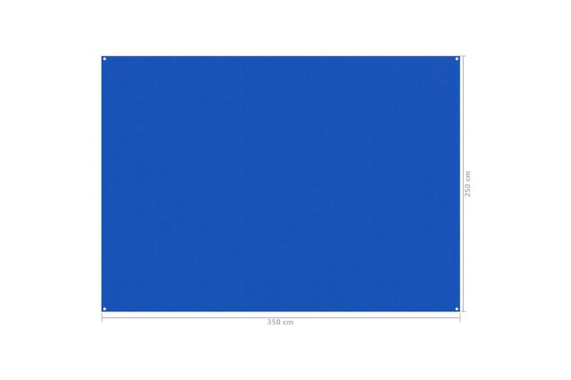 Teltteppe 250x350 cm blå - Hage - Utemiljø - Utendørsoppbevaring - Hagetelt & oppbevaringstelt