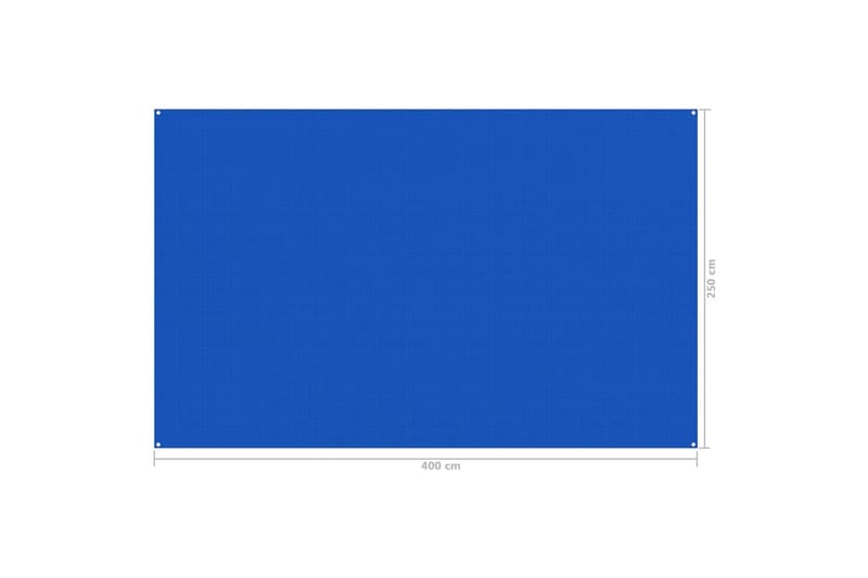 Teltteppe 250x400 cm blå - Hage - Utemiljø - Utendørsoppbevaring - Hagetelt & oppbevaringstelt