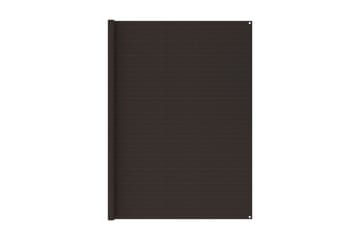 Teltteppe 250x400 cm brun - Brun - Hage - Utemiljø - Utendørsoppbevaring - Hagetelt & oppbevaringstelt