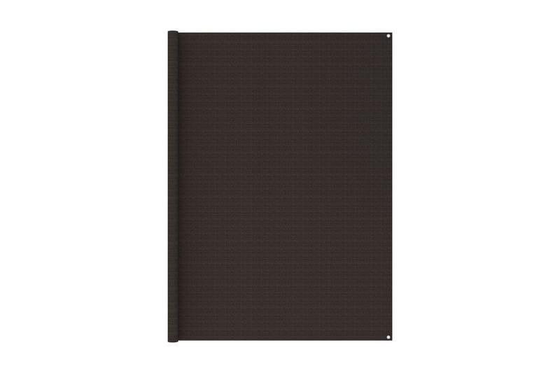 Teltteppe 250x400 cm brun - Brun - Hage - Utemiljø - Utendørsoppbevaring - Hagetelt & oppbevaringstelt