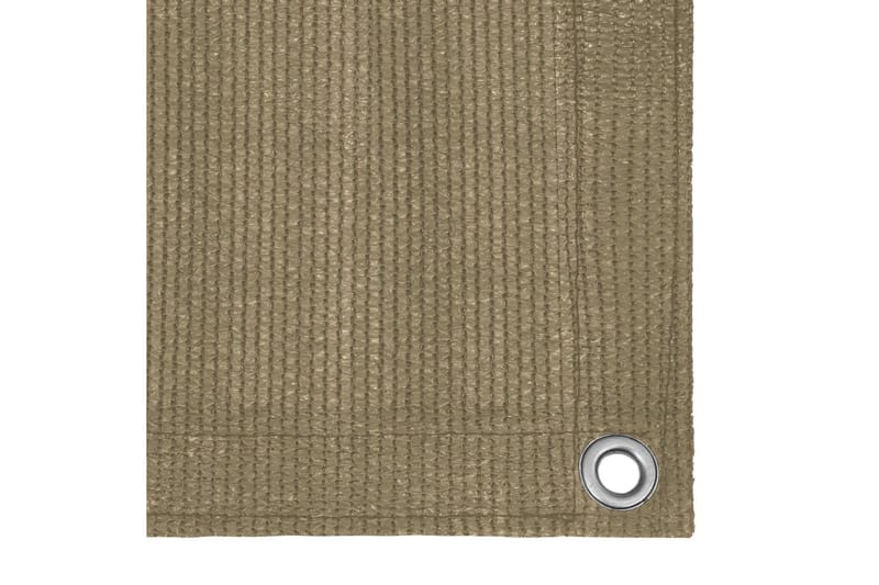 Teltteppe 250x400 cm gråbrun - Taupe - Hage - Utemiljø - Utendørsoppbevaring - Hagetelt & oppbevaringstelt