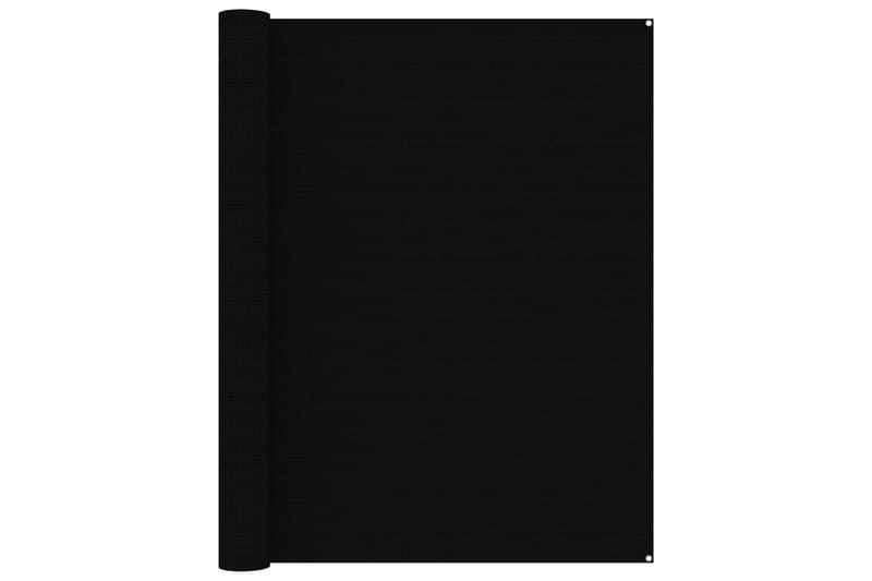 Teltteppe 250x400 cm svart - Hage - Utemiljø - Utendørsoppbevaring - Hagetelt & oppbevaringstelt