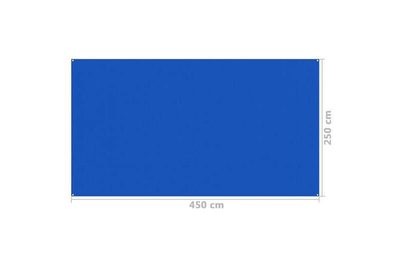 Teltteppe 250x450 cm blå - Hagetelt & oppbevaringstelt