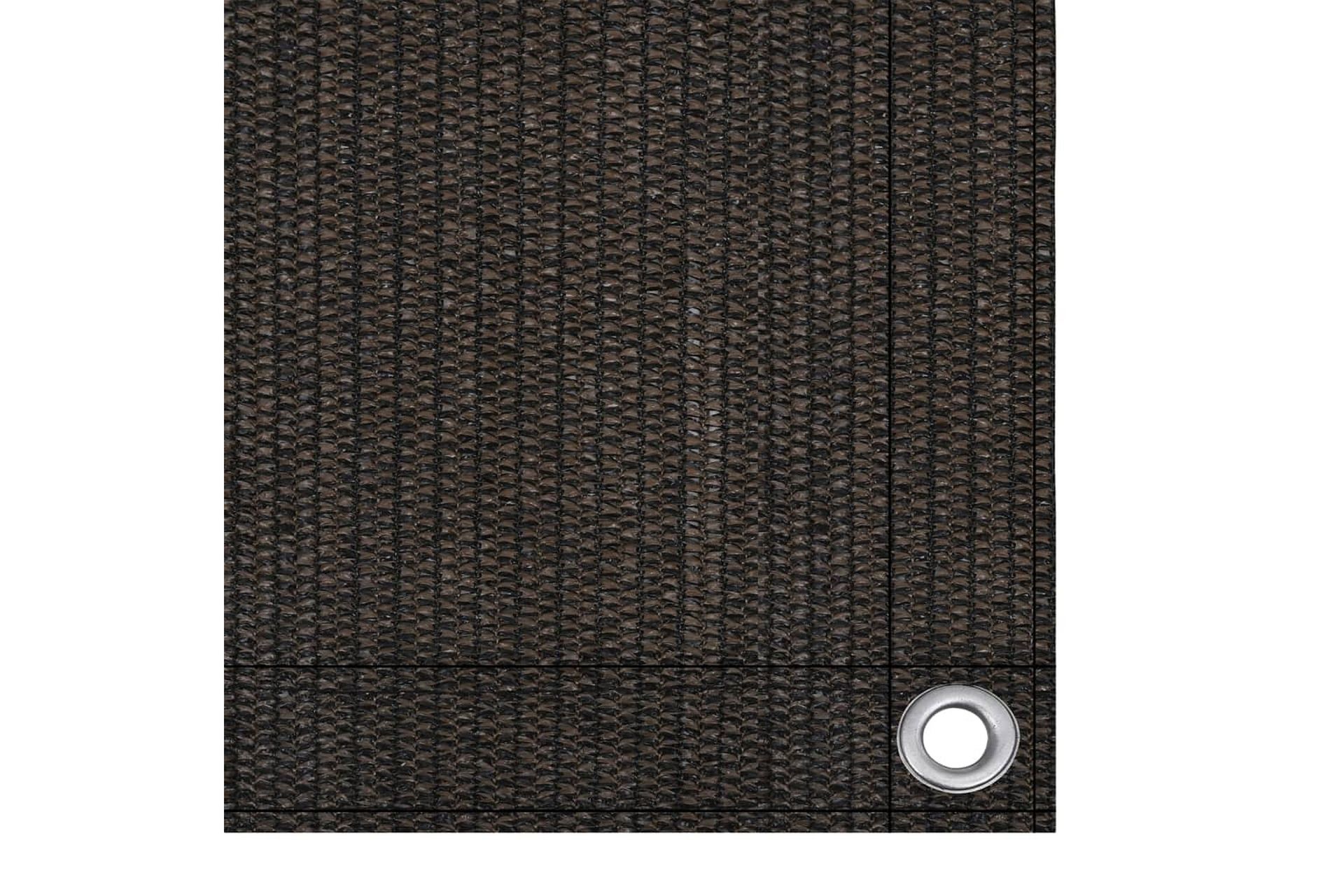 Teltteppe 250x500 cm brun - Hage - Utemiljø - Utendørsoppbevaring - Hagetelt & oppbevaringstelt