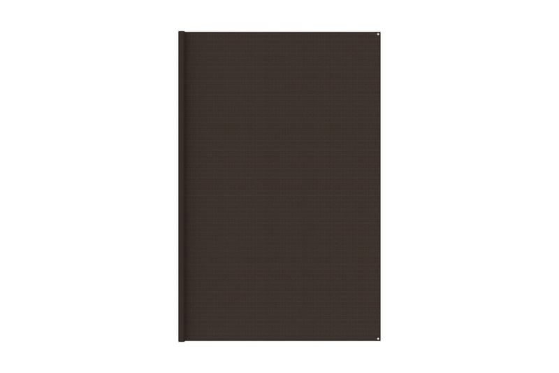 Teltteppe 400x600 cm brun - Brun - Hage - Utemiljø - Utendørsoppbevaring - Hagetelt & oppbevaringstelt