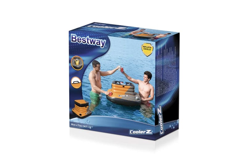 Bestway Oppblåsbar kjølebag CoolerZ Glacial Sport - Oransj - Hage - Utemiljø - Utendørsoppbevaring - Kjøl- & varmelagring - Kjølebokser