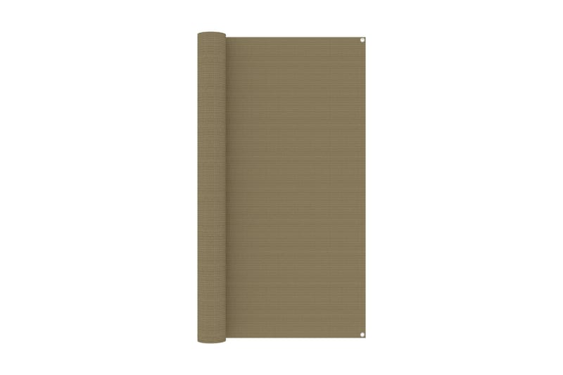 Teltteppe 200x400 cm gråbrun - Taupe - Hage - Utemiljø - Utendørsoppbevaring - Hagetelt & oppbevaringstelt