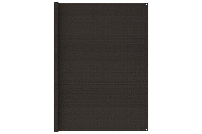 Teltteppe 250x200 cm brun - Hage - Utemiljø - Utendørsoppbevaring - Hagetelt & oppbevaringstelt