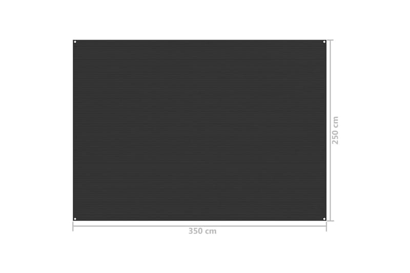Teltteppe 250x350 cm antrasitt - Hage - Utemiljø - Utendørsoppbevaring - Hagetelt & oppbevaringstelt