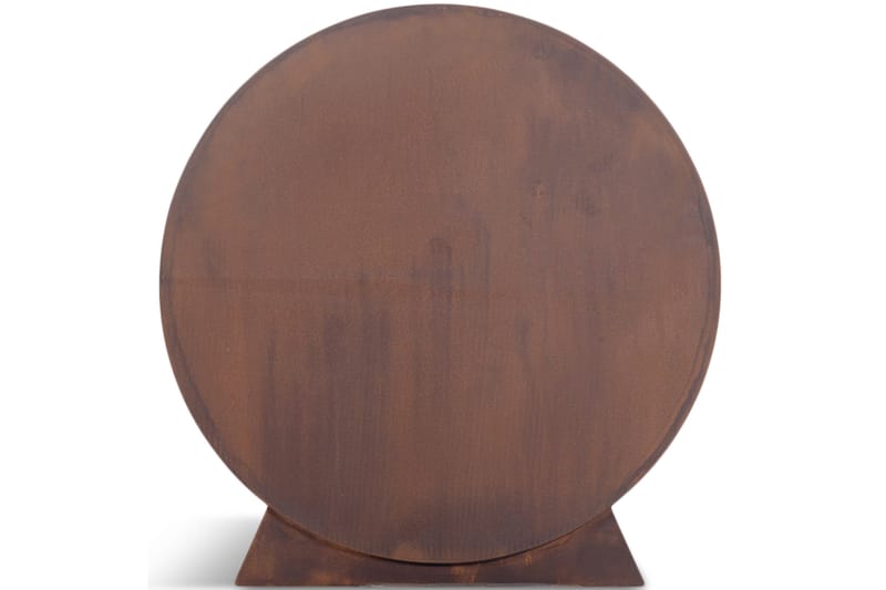 Vedstativ 3mm cortenstål 75x78 cm Brun - Lyfco - Hage - Utemiljø - Utendørsoppbevaring - Vedoppbevaring