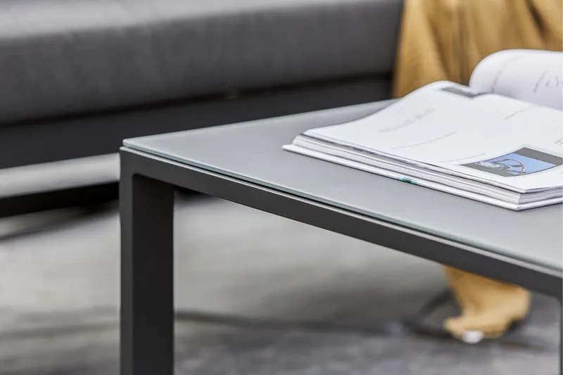 Loungegruppe utendørs Hillerstorp Lundamo grå - Grå - Hage - Utemiljø - Veranda & terrasse - Verandamøbler