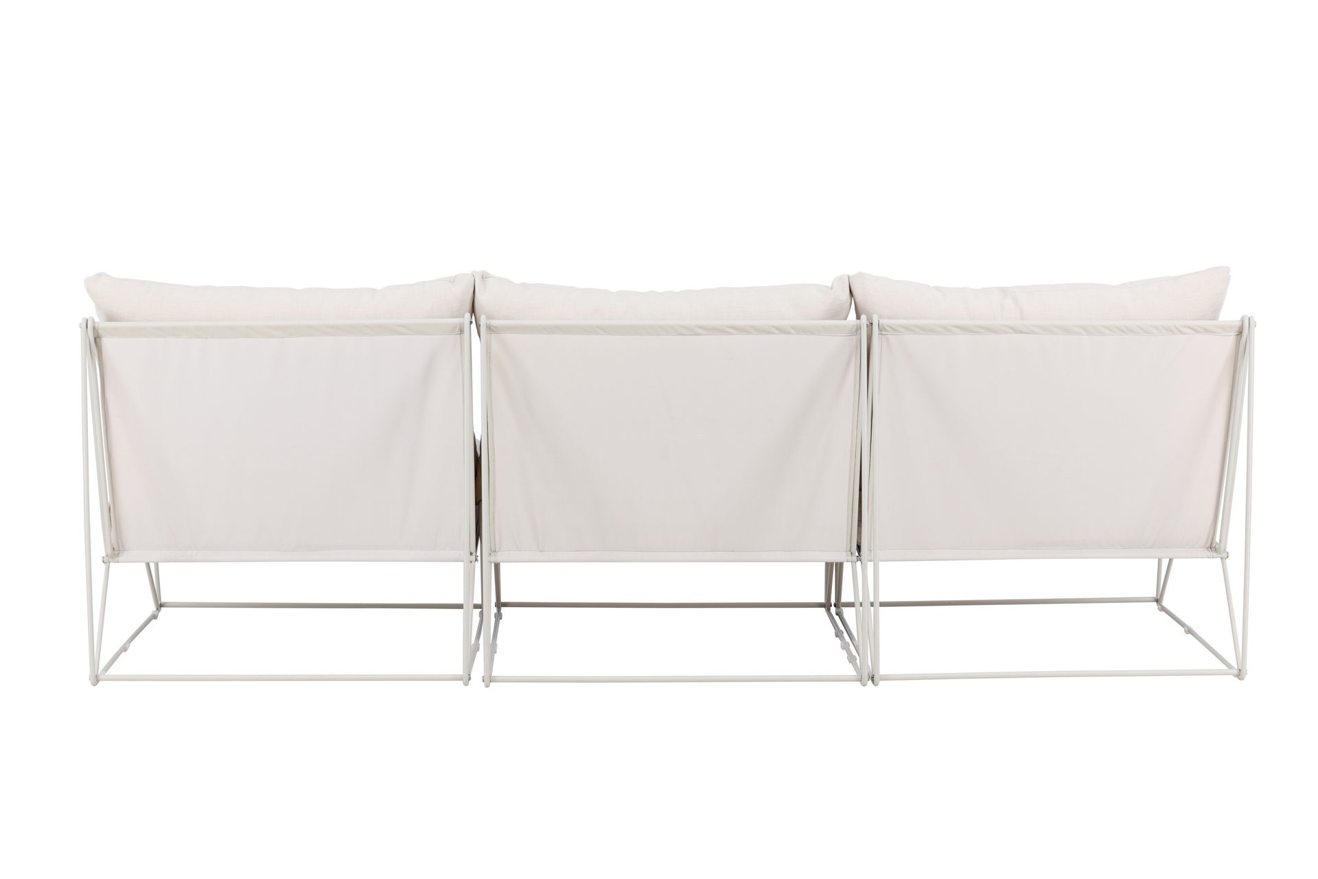Usteryd 3-seters loungesofa - Beige - Hagemøbler - Loungemøbler - Lounge sofa