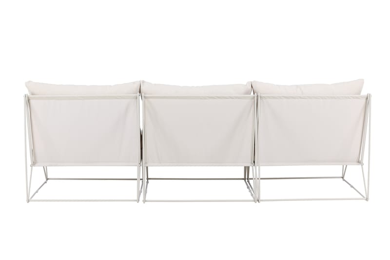 Usteryd 3-seters loungesofa - Beige - Hagemøbler - Loungemøbler - Lounge sofa