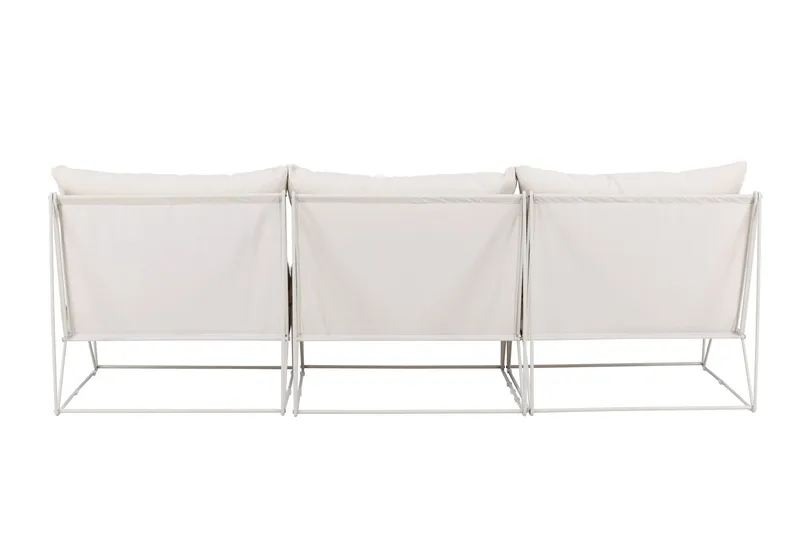 Usteryd 3-seters loungesofa - Beige - Hagemøbler - Loungemøbler - Lounge sofa