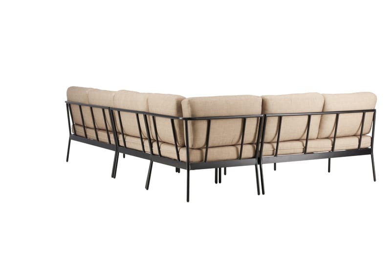 Pehnna Sofagruppe 5-seter - Svart - Hage - Utemiljø - Veranda & terrasse - Verandamøbler