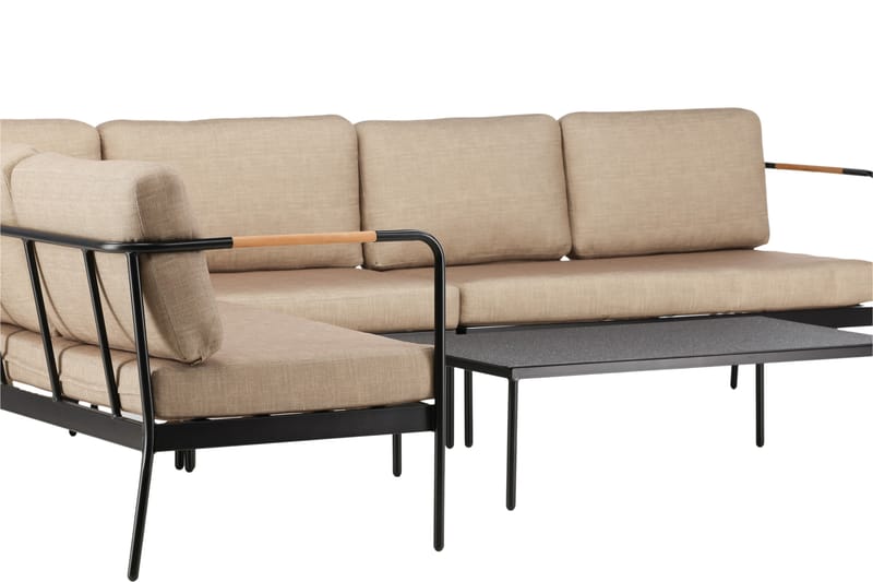Pehnna Sofagruppe 5-seter - Svart - Hage - Utemiljø - Veranda & terrasse - Verandamøbler