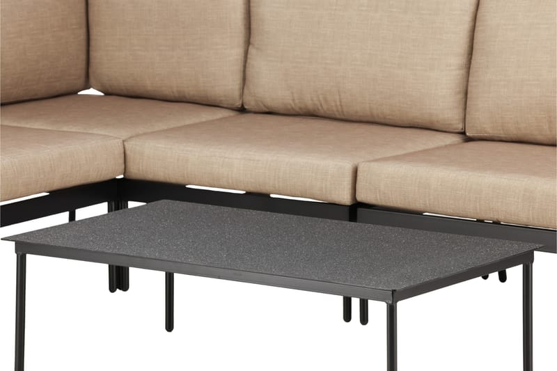 Pehnna Sofagruppe 5-seter - Svart - Hage - Utemiljø - Veranda & terrasse - Verandamøbler