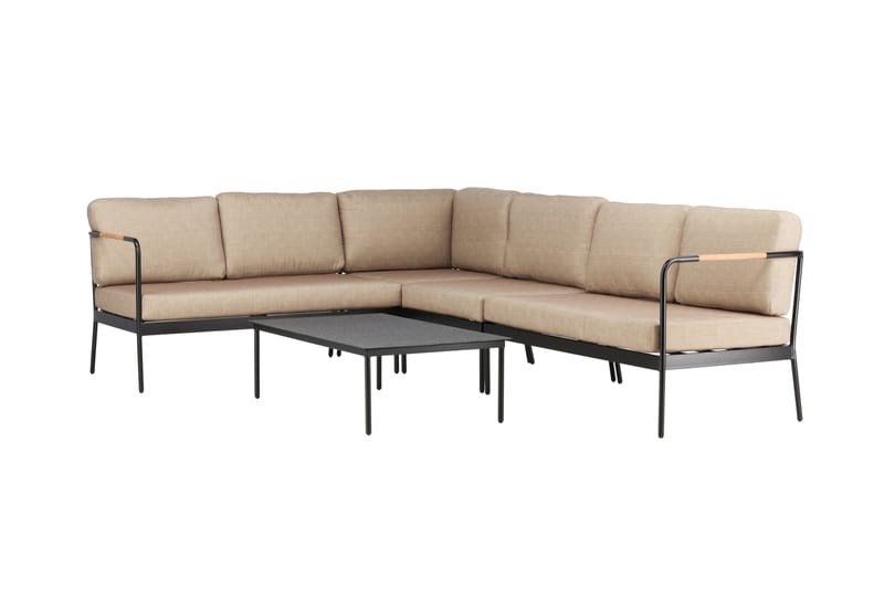 Pehnna Sofagruppe 5-seter - Svart - Hage - Utemiljø - Veranda & terrasse - Verandamøbler