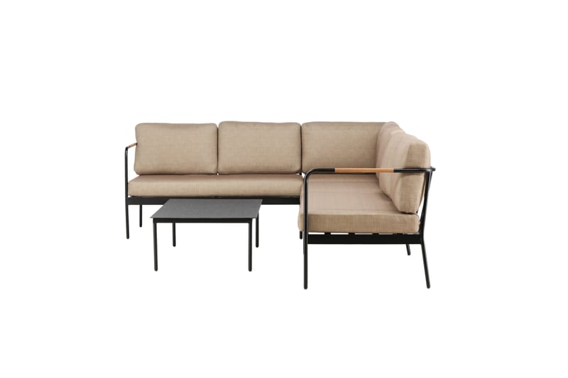 Pehnna Sofagruppe 5-seter - Svart - Hage - Utemiljø - Veranda & terrasse - Verandamøbler