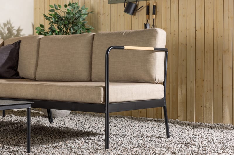 Pehnna Sofagruppe 5-seter - Svart - Hage - Utemiljø - Veranda & terrasse - Verandamøbler