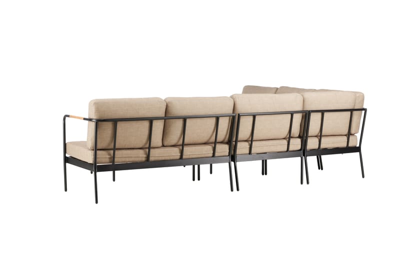 Pehnna Sofagruppe 5-seter - Svart - Hage - Utemiljø - Veranda & terrasse - Verandamøbler