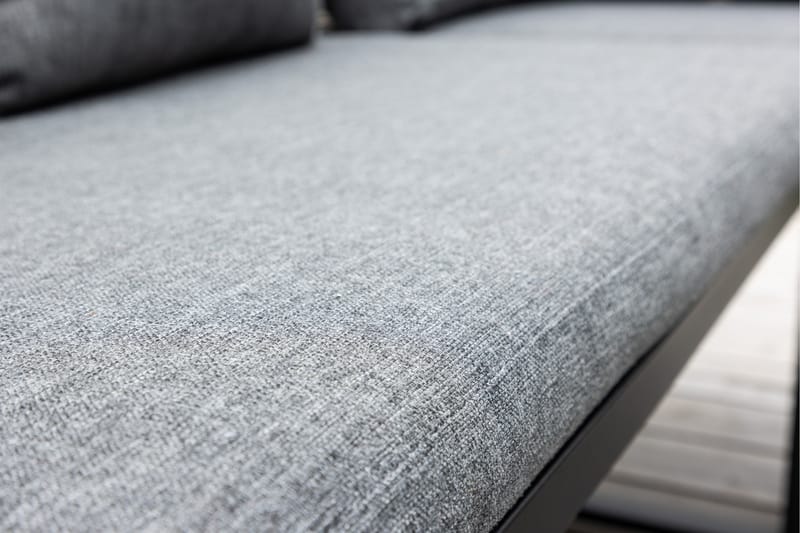 Dallas Sofagruppe 5-seter - Svart - Hage - Utemiljø - Veranda & terrasse - Verandamøbler